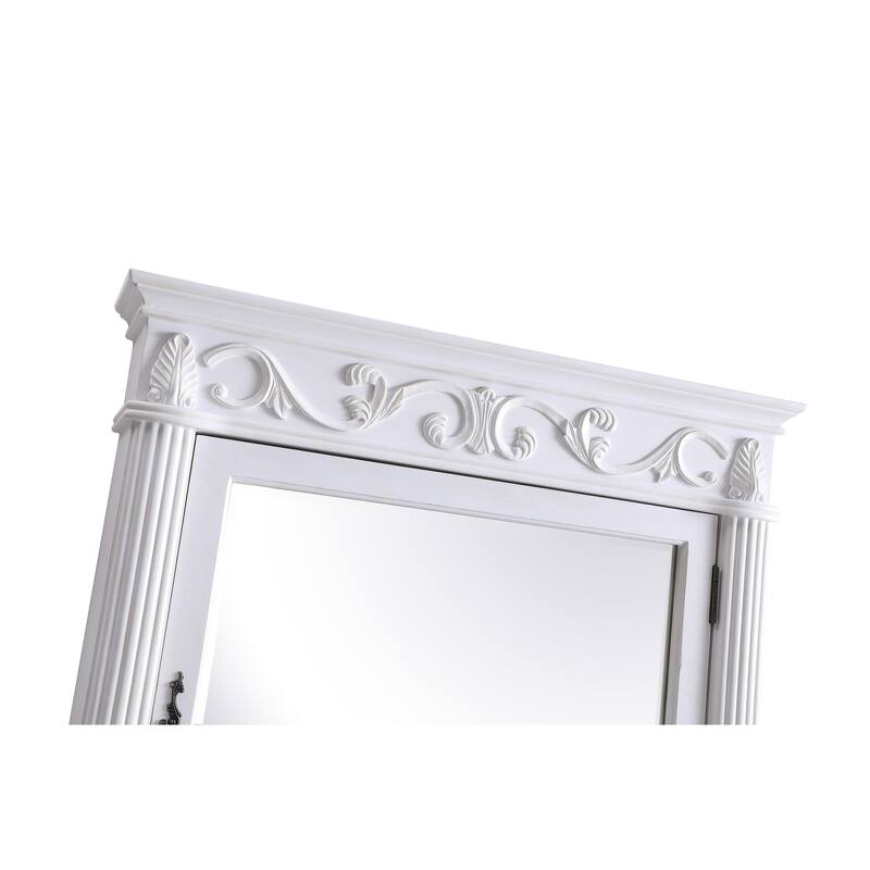 Roman 32" Antique White Medicine Bed Bath & Beyond 17027919